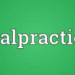 malpractice thesaurus