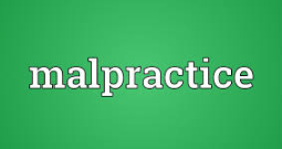 malpractice thesaurus