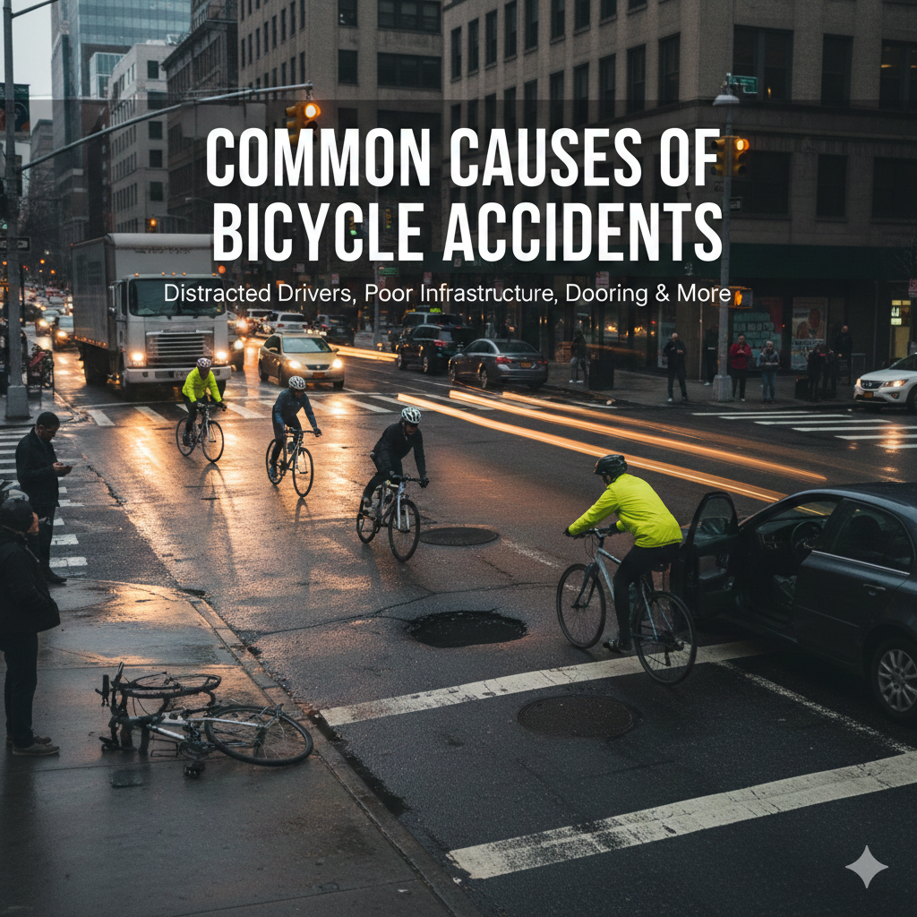 Common Causes of Bicycle Accidents