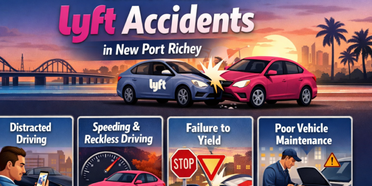Common Causes of Lyft Accidents in New Port Richey