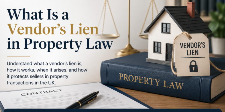 what is a vendor's lien