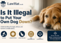 is it illegal to put your own dog down