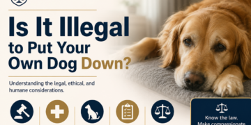 is it illegal to put your own dog down