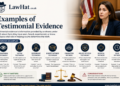 examples of testimonial evidence